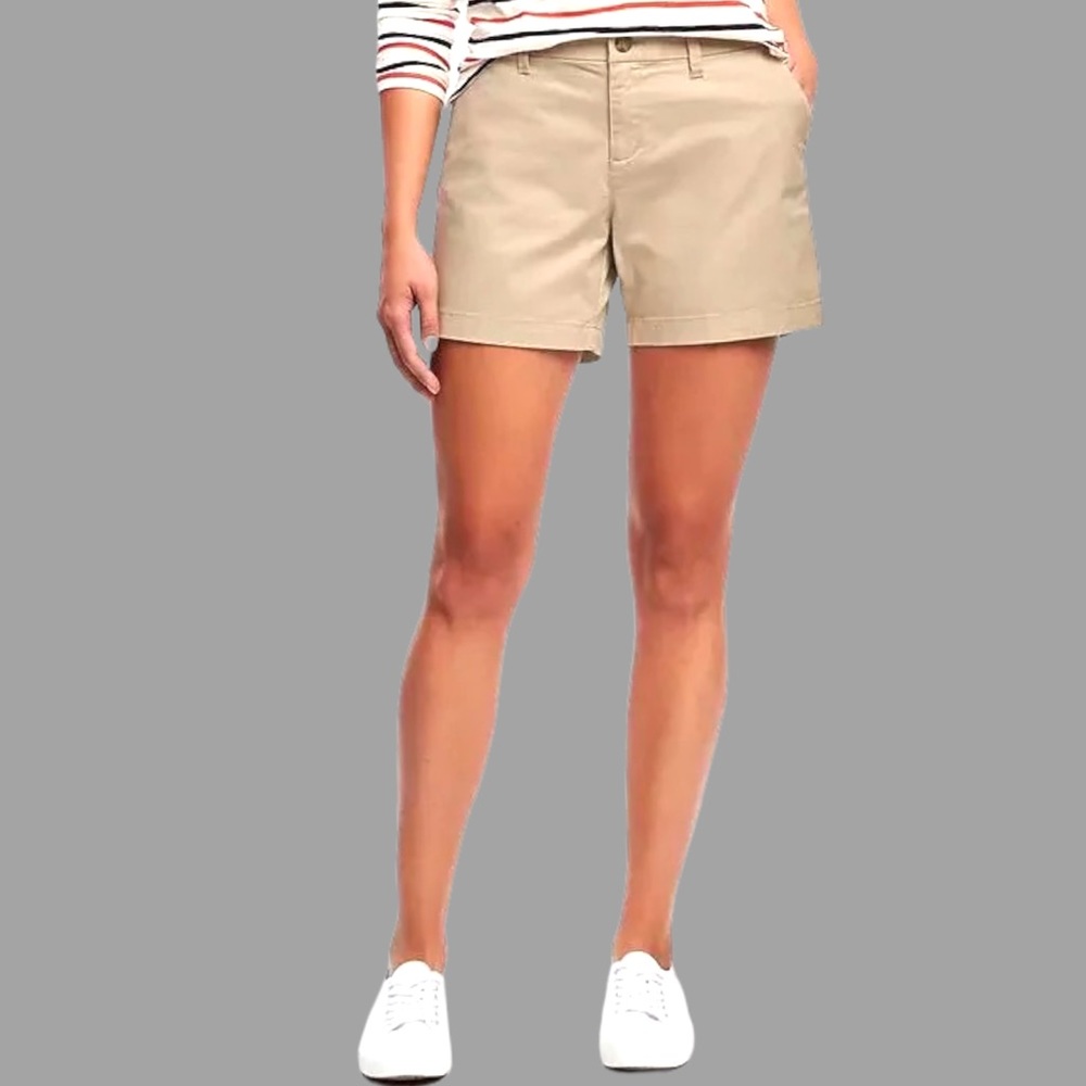 Old Navy Khaki Shorts- Size 6